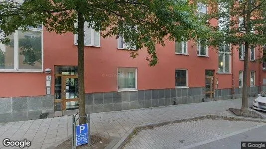 Lägenheter till salu i Hammarbyhamnen - Bild från Google Street View