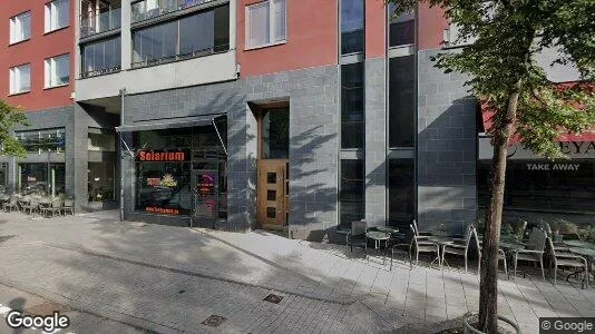 Lägenheter till salu i Hammarbyhamnen - Bild från Google Street View