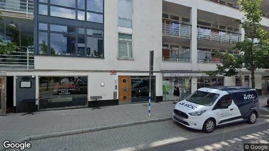 Lägenheter till salu i Hammarbyhamnen - Bild från Google Street View