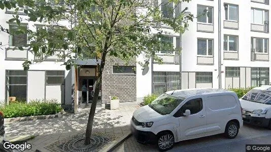 Bostadsrätter till salu i Hammarbyhamnen - Bild från Google Street View