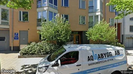 Lägenheter till salu i Hammarbyhamnen - Bild från Google Street View