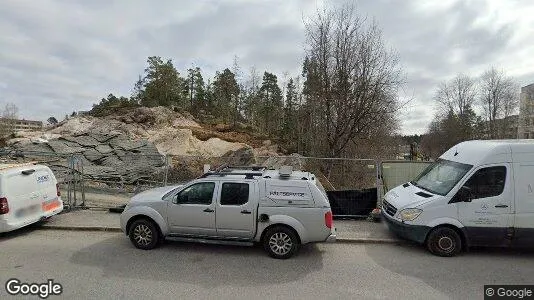 Lägenheter att hyra i Huddinge - Bild från Google Street View