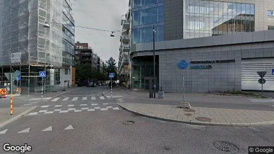 Lägenheter till salu i Hammarbyhamnen - Bild från Google Street View