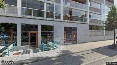 Bostadsrätter till salu i Hammarbyhamnen - Bild från Google Street View