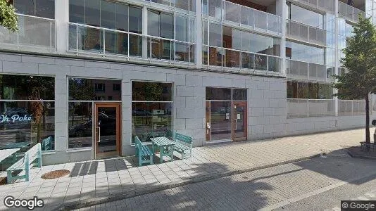 Bostadsrätter till salu i Hammarbyhamnen - Bild från Google Street View