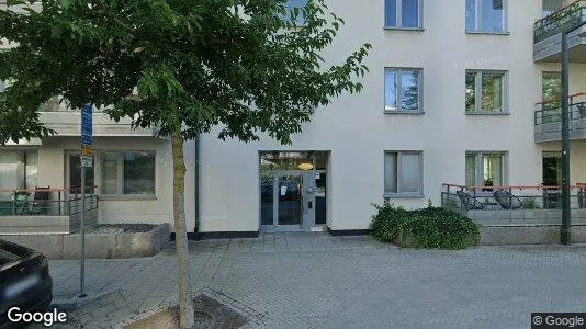 Bostadsrätter till salu i Hammarbyhamnen - Bild från Google Street View