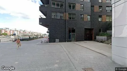 Lägenheter till salu i Hammarbyhamnen - Bild från Google Street View