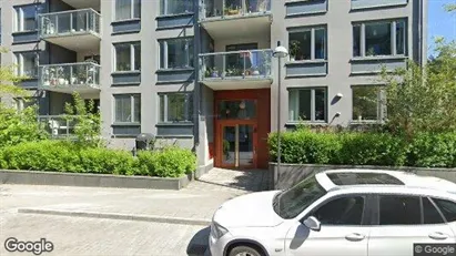 Bostadsrätter till salu i Hammarbyhamnen - Bild från Google Street View