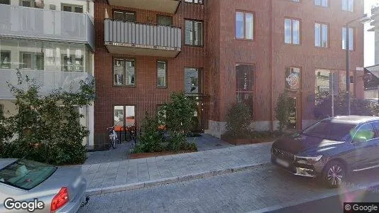 Lägenheter till salu i Hammarbyhamnen - Bild från Google Street View