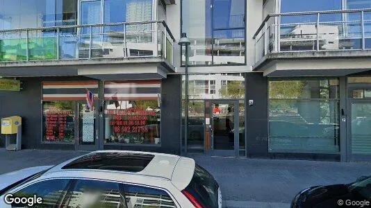 Lägenheter till salu i Hammarbyhamnen - Bild från Google Street View