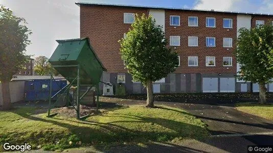 Bostadsrätter till salu i Hjo - Bild från Google Street View