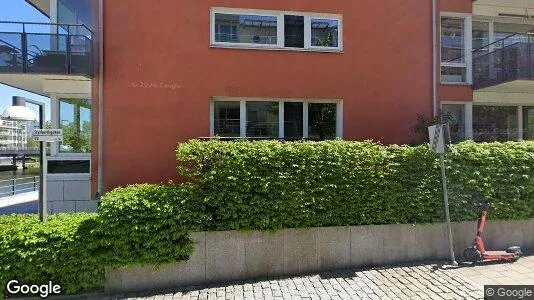 Lägenheter till salu i Hammarbyhamnen - Bild från Google Street View