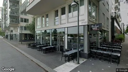 Lägenheter till salu i Hammarbyhamnen - Bild från Google Street View