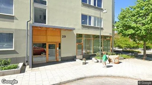 Bostadsrätter till salu i Hammarbyhamnen - Bild från Google Street View