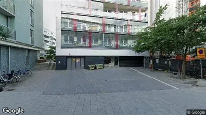 Bostadsrätter till salu i Hammarbyhamnen - Bild från Google Street View