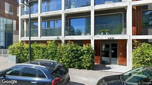 Bostadsrätter till salu i Hammarbyhamnen - Bild från Google Street View