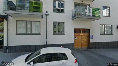 Bostadsrätter till salu i Hammarbyhamnen - Bild från Google Street View