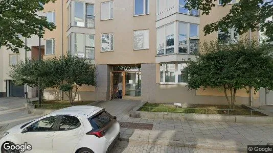 Lägenheter till salu i Hammarbyhamnen - Bild från Google Street View