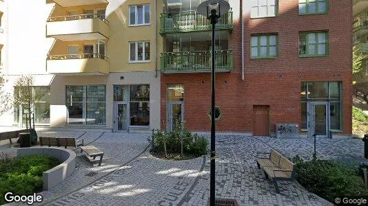 Bostadsrätter till salu i Solna - Bild från Google Street View